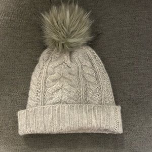 Cashmere Puff Hat